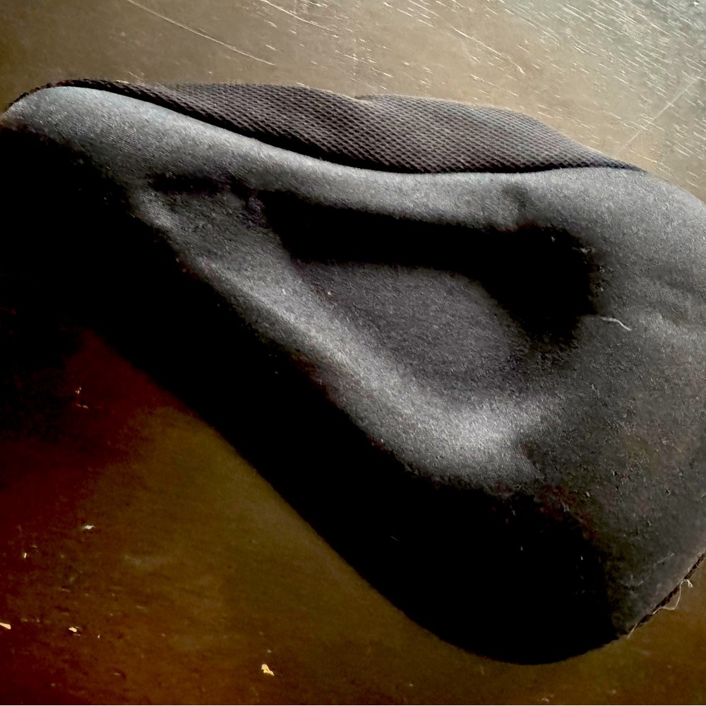 Black Bicycle Seat Cover